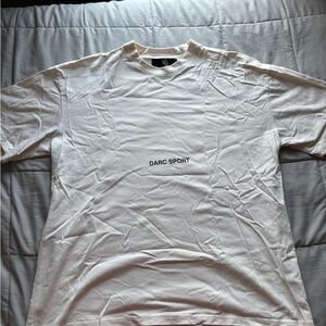 Darc Sport White Short Sleeve Tee Classic Crew Neck